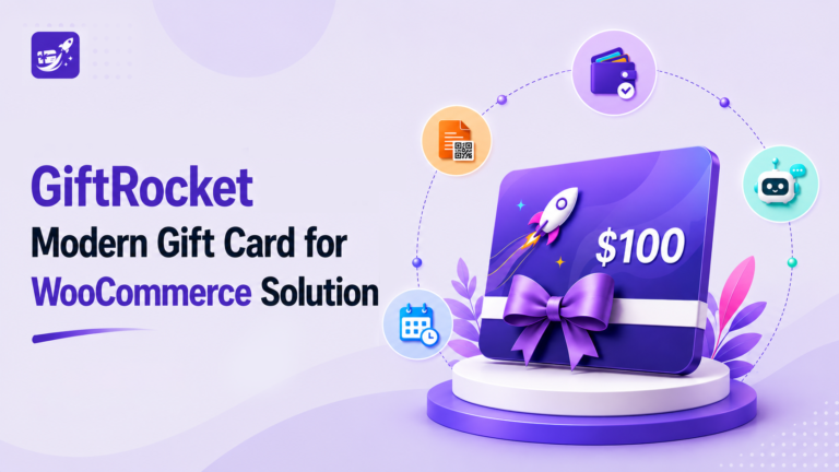 Presenting GiftRocket – Modern Gift Card for WooCommerce Solution